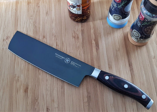 Nakiri-Messer (7"/18cm) | Sternsteiger - Titanium Kollektion-0